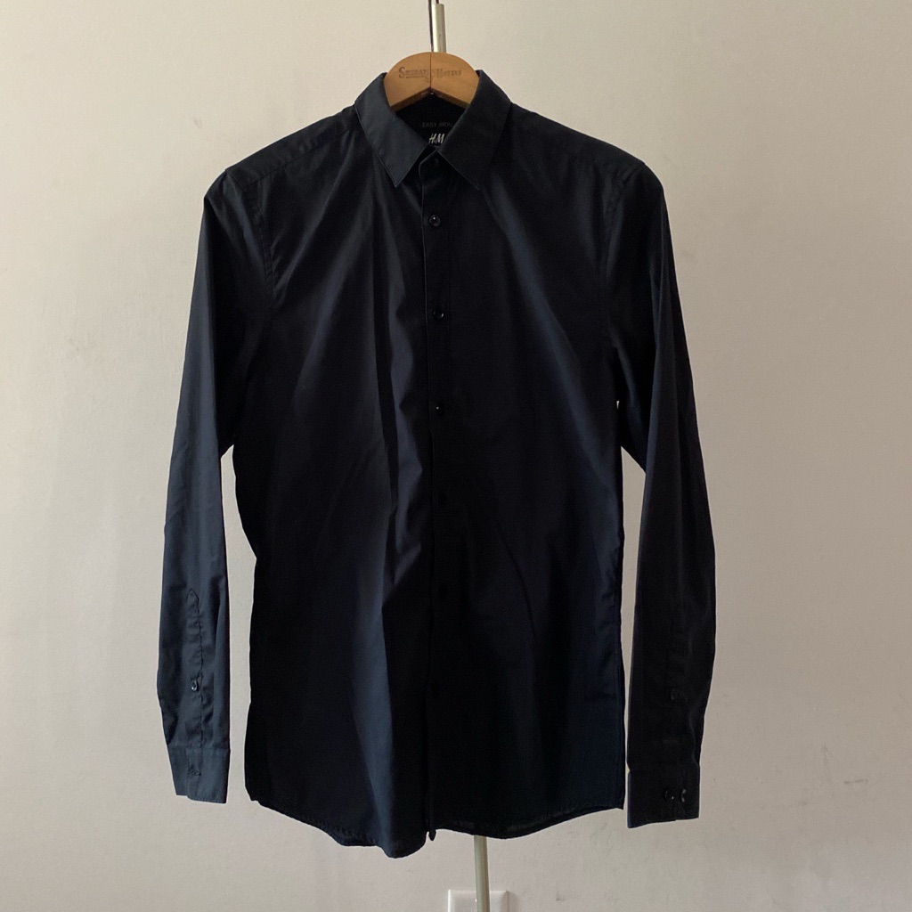 H&M Classic Black Button Down